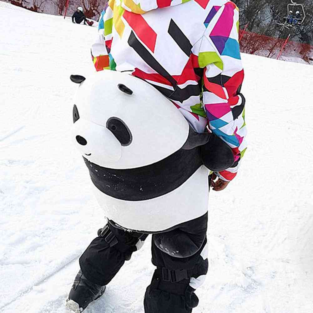 Utendørs ski panda hoftebeskytter, anti-fall, støtrulle, barn, voksen, anti-fall knebeskytter