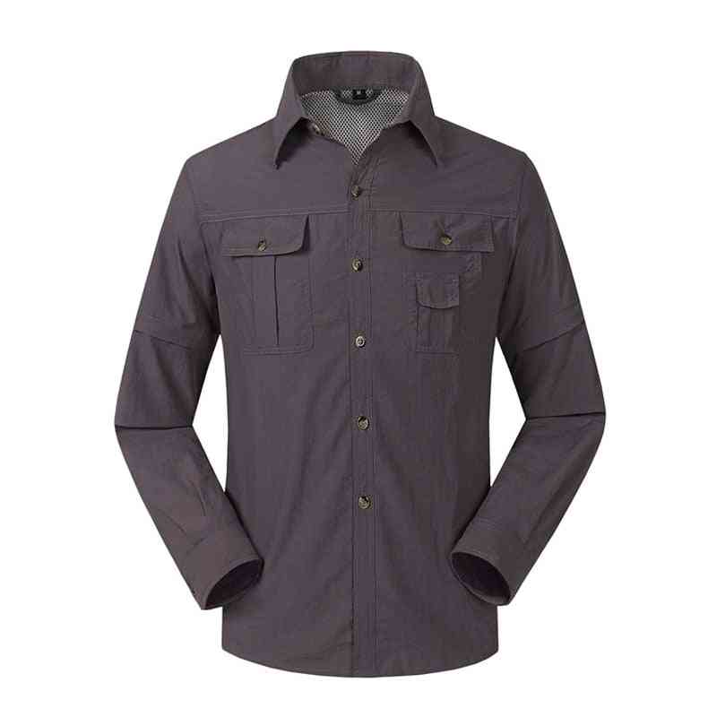 Quick Dry And Breathable Men's Summer Military Shirts