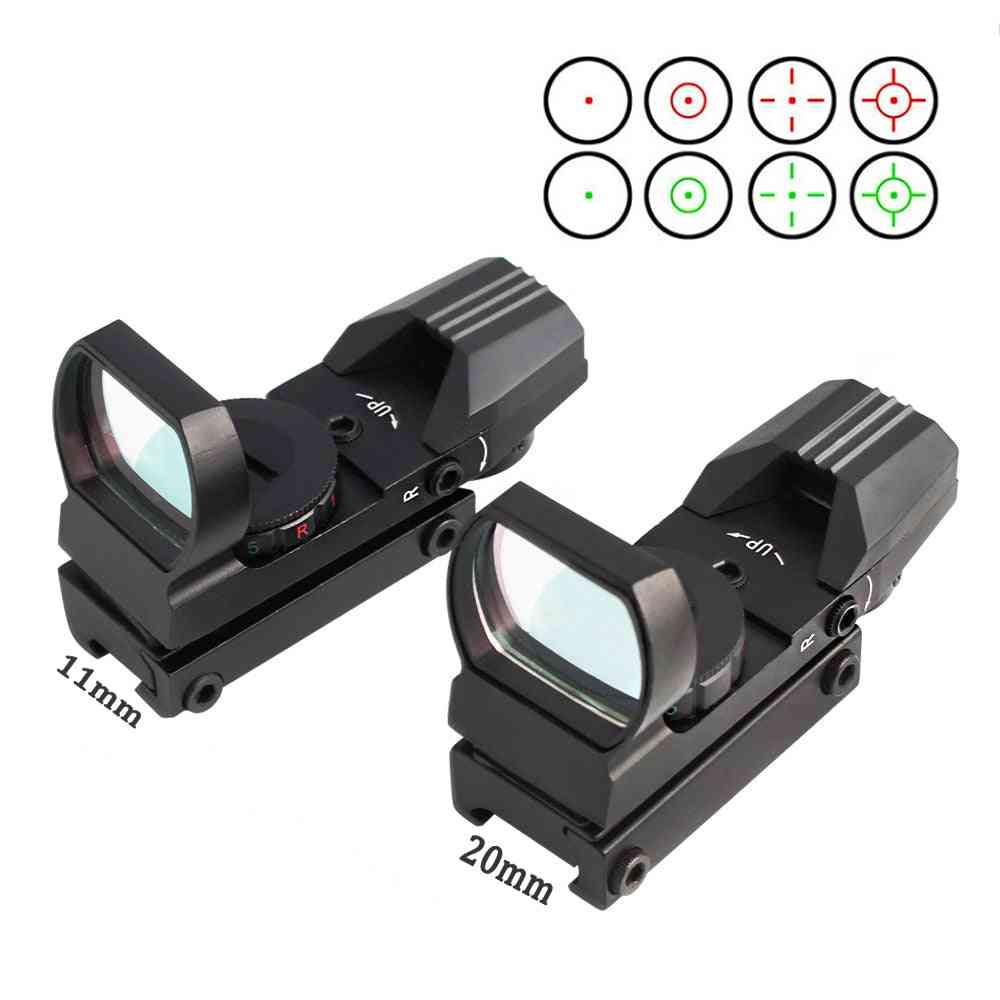 Rail Mount Riflescope Hunting Optics Holographic Red Dot Sight Reflex Tactical Gun Accessories