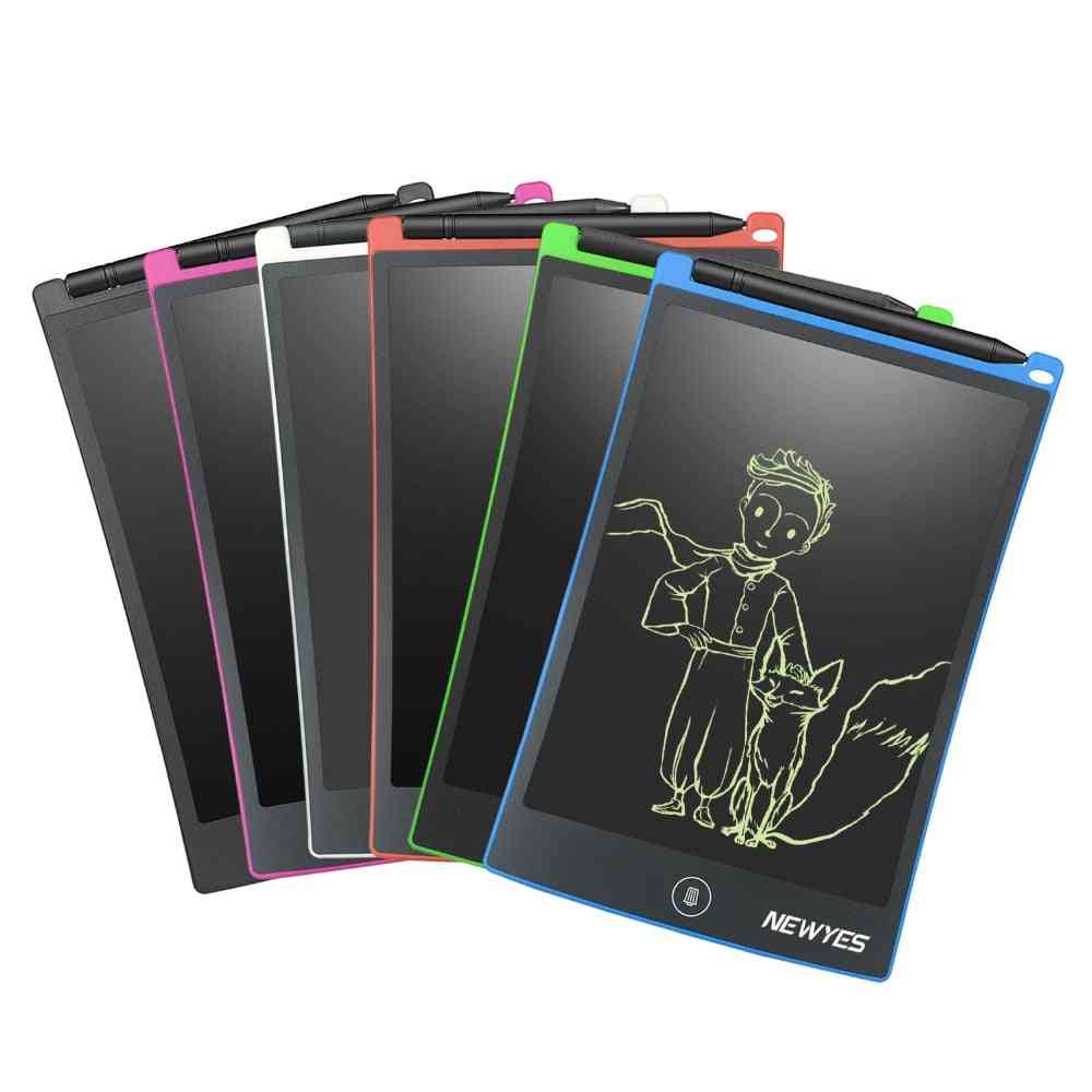 8,5 & 12 tums LCD-skriv- och digitalritningstablett handskriftskuddar elektroniskt ultratunt kort