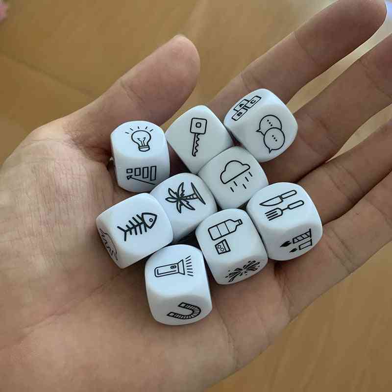 Acrylic Dice For Puzzle Board Game