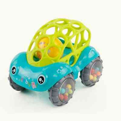 Baby Car Doll Toy, Crib Mobile Bell Rings Hand Catching Ball