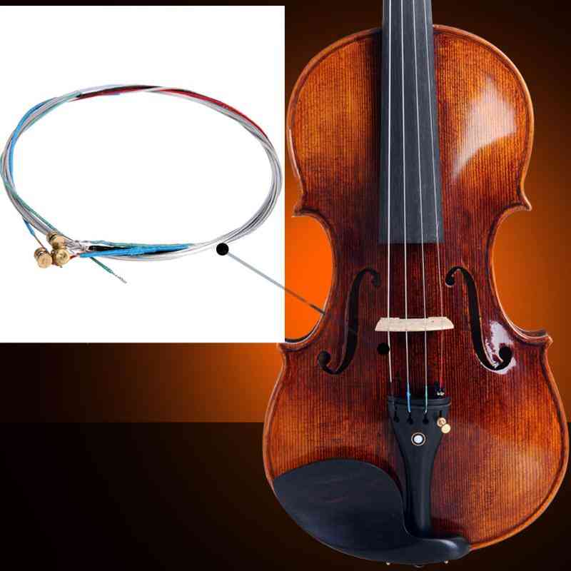 Struny do skrzypiec części do instrumentów muzycznych akcesoria - wymiana strun na skrzypce