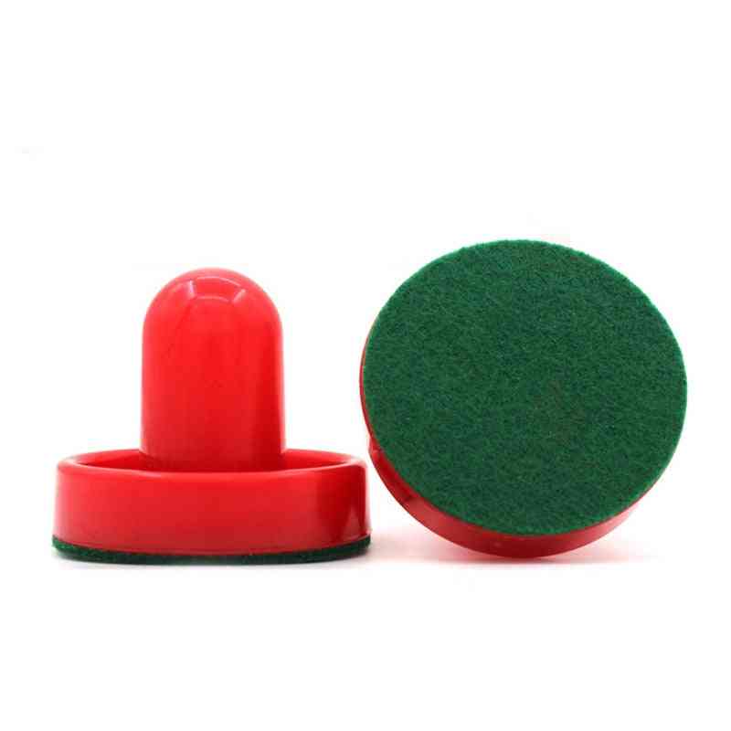 Air Hockey Goalies Spieltische für Partyhaus, Unterhaltungsersatz, Drückerzubehör (rot)