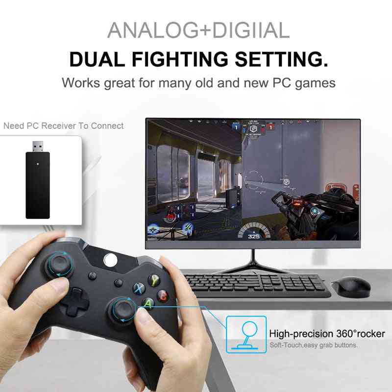 Trådløs gamepad for joystick til Xbox One-kontrolleren
