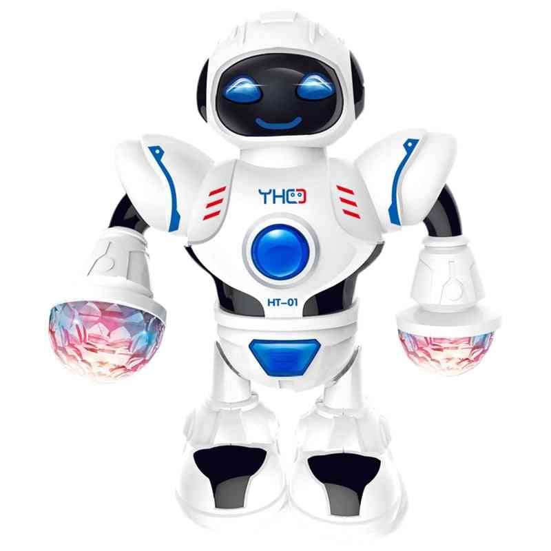 интелигентна мини-ръководена от роботи играчка за танци на светлина / музика