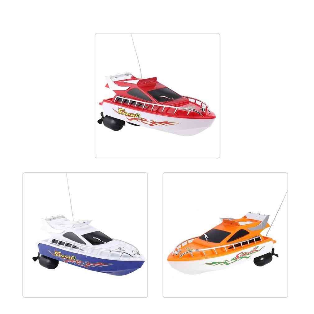 Mini-Funkfernbedienung, Hochgeschwindigkeits-Rennbootspielzeug für Kinder