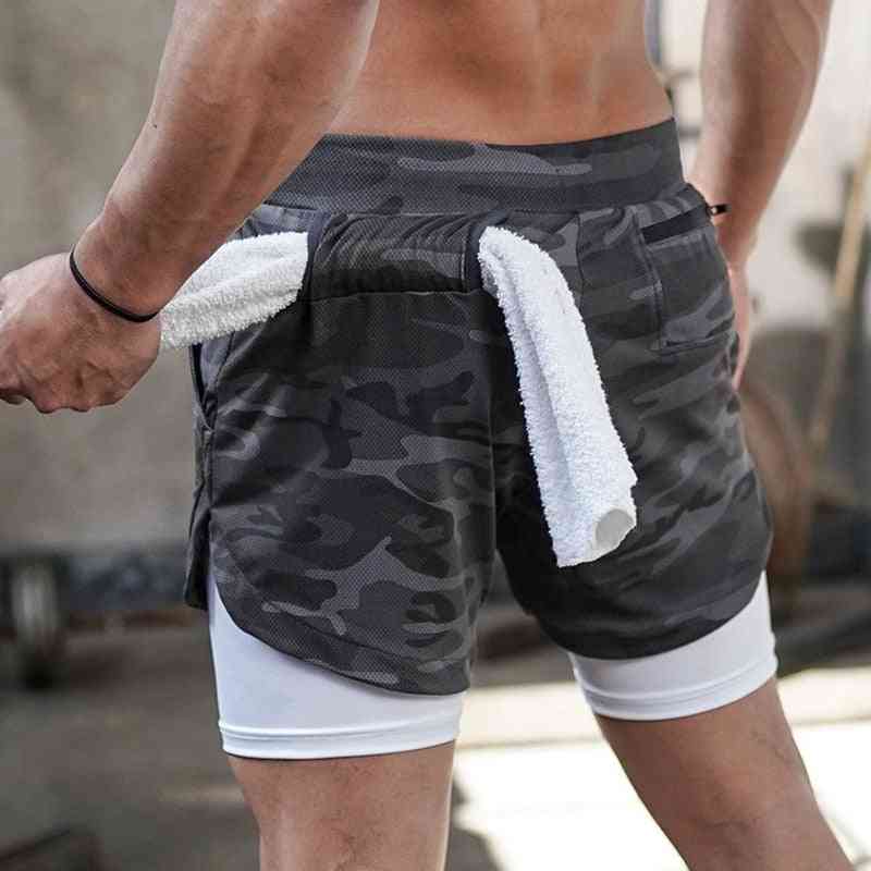 Men Fitness Sport Dry Fit Training Shorts