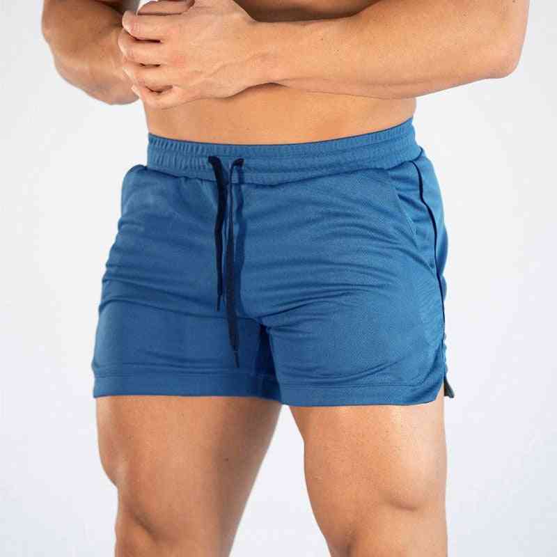 Pantalones cortos de secado rápido de entrenamiento deportivo para hombres