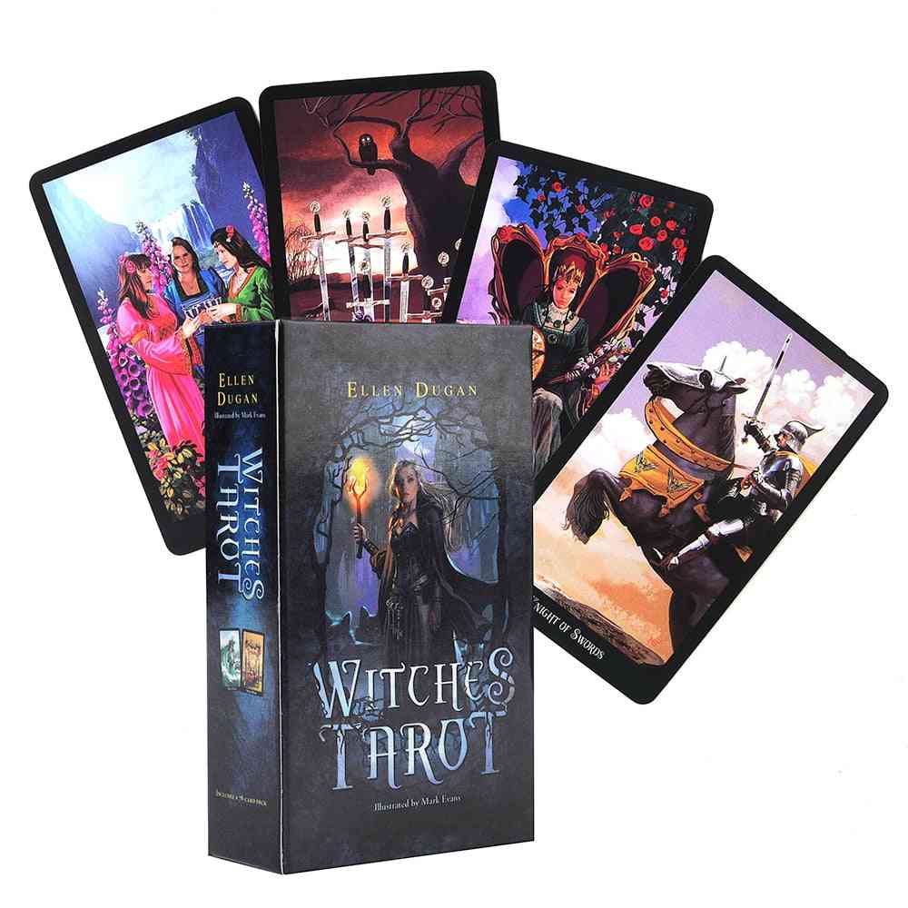 Witch Tarot Deck 78 Forecasting Cards-board Game