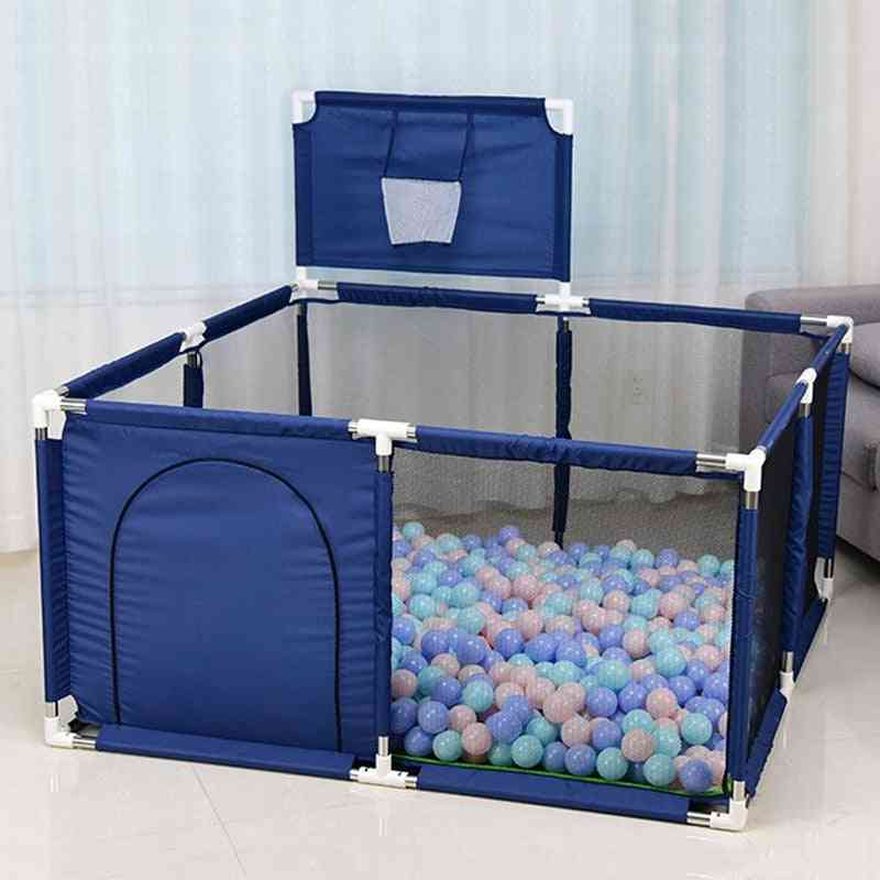 Baby Playpen Pool With Stainless Steel Safety Fence