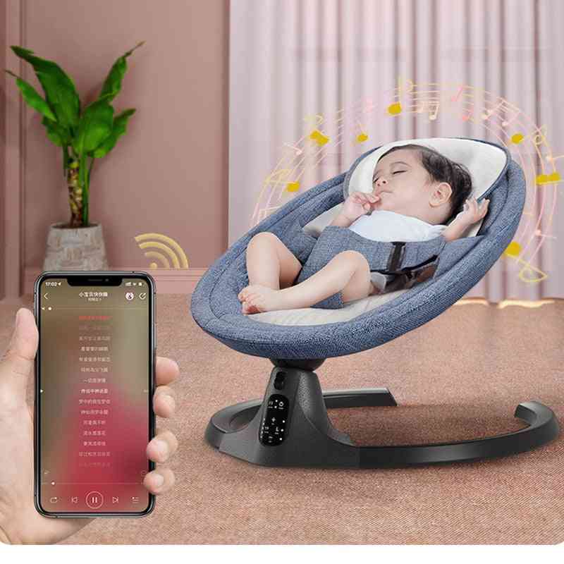 Baby Electric Rocking Chair, Boy & Gril Sleeping Basket With Music