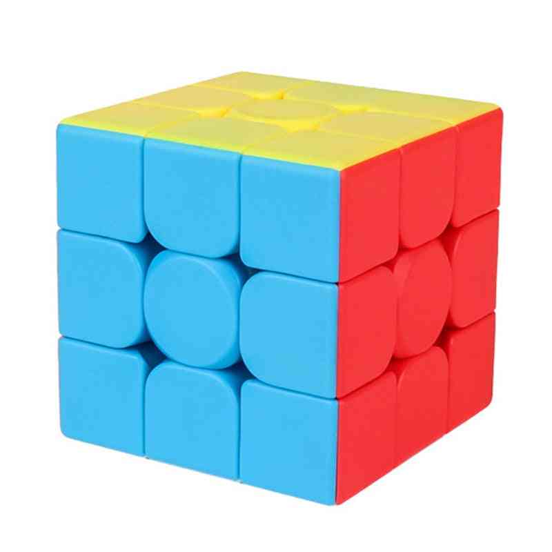 Enfants sans autocollant wca compétition professionnelle vitesse cube puzzles jouets éducatifs magiques