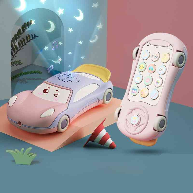 Telefon komórkowy dla niemowląt do 12 miesięcy dzieci uczące się edukacyjnych zabawek muzycznych montessori