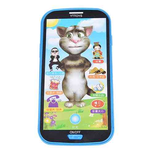 Pisică vorbitoare 3d vorbind limba rusă vorbind și repetând jucării pentru copii tabletă electronică interactivă educațională timpurie