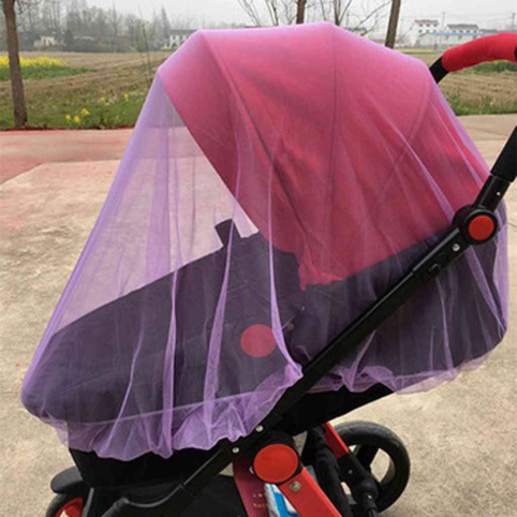 Barnvagn full täcka myggnät, barnvagn barn mygga