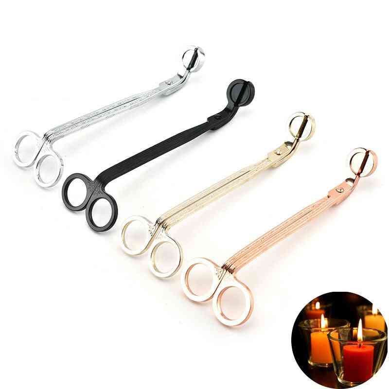 17cm Stainless Steel Candle Wick Trimmer Scissor