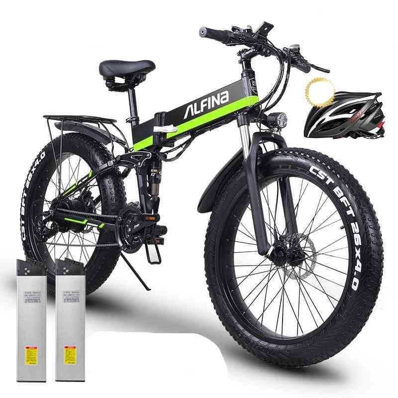 Bicicletă electrică de munte 40km / h 4.0 anvelopă grasă bicicletă electrică plajă bicicletă electronică