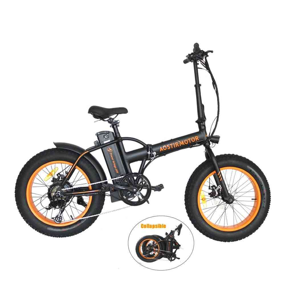 Bicicleta elétrica masculina / feminina, ebike dobrável com bateria de lítio