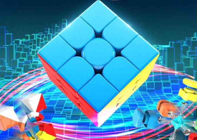 Rompecabezas de cubo mágico profesional 3x3x3-juguetes educativos para niños