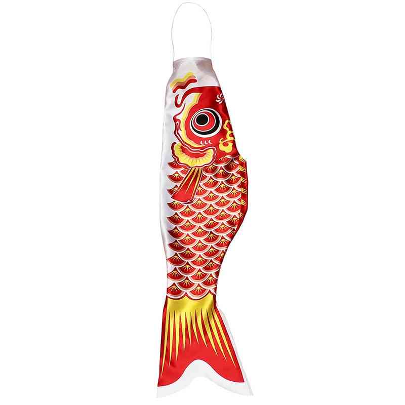 Kite drapeau de poisson banderole carpe japonaise, cadeau koinobori drapeau chaussette