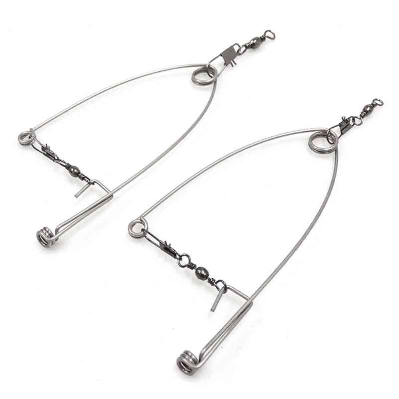 Automatic Stainless Steel Spring Fishhook