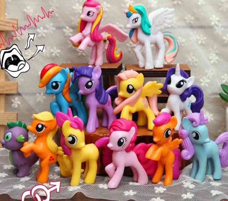 Pack Of 12 Little Pony Doll