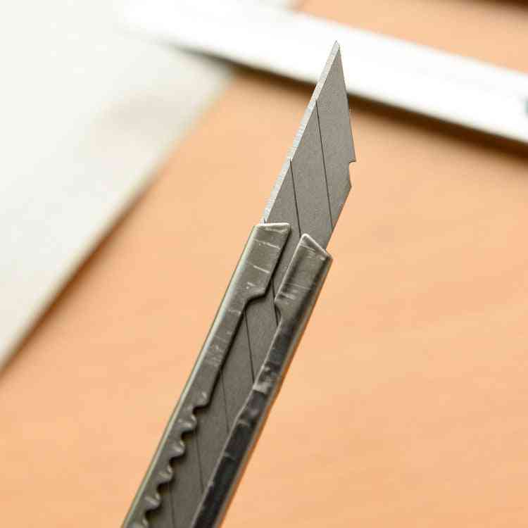Metall Utility Messer kleine Tapete Griff Papierschneider Werkzeuge Büro Schulbedarf
