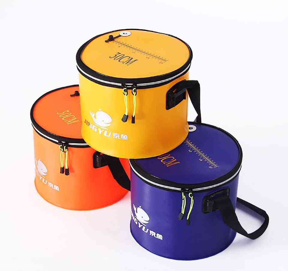 Fishing Bucket With Shoulder Strap