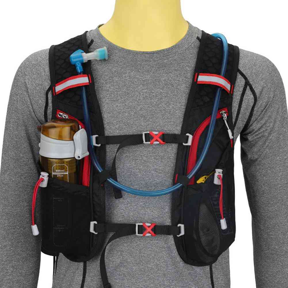сгъваема чанта за колоездене / пътуване / планинарство, раница за жени-мъже с водно колоездене