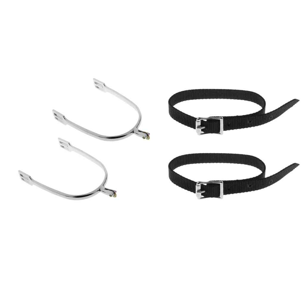 Spur With Straps For Horse Riding