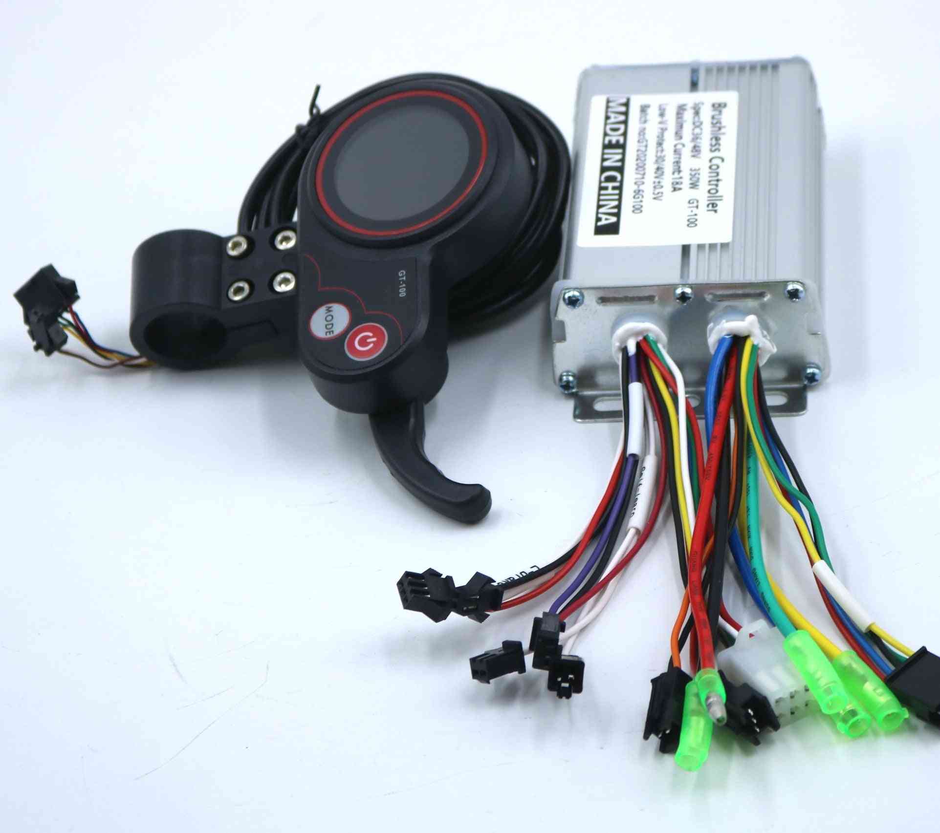 Elektryczny sterownik skutera e-bike bezszczotkowy sterownik prędkości i wyświetlacz lcd