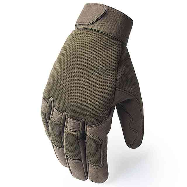 Outdoor Tactical Gloves, Army Military Airsoft Shooting Full Finger Glove