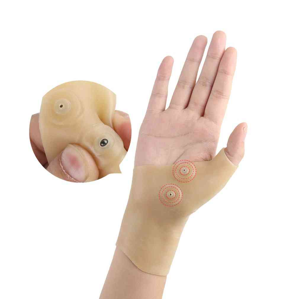 Waterproof Soft Silicon-pain Relief, Magnetic Thumb Corrector Glove