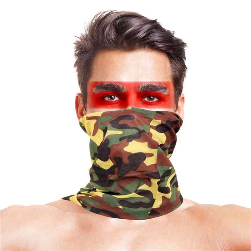 Větruvzdorná trubicovitá maska na krk / obličej