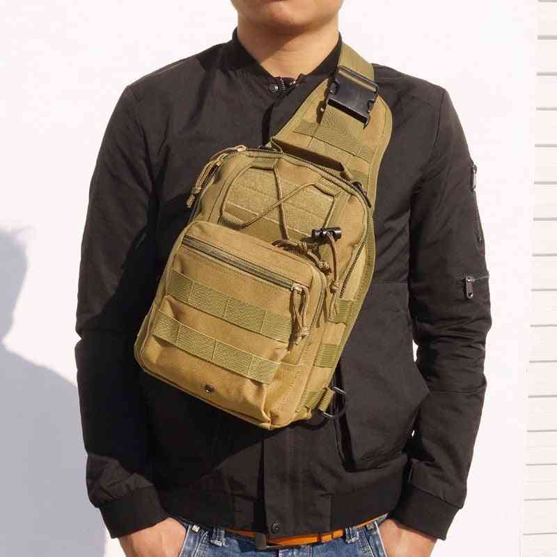 600d Military Tactical Shoulder Bag, Edc Outdoor Travel Waterproof Army Bags