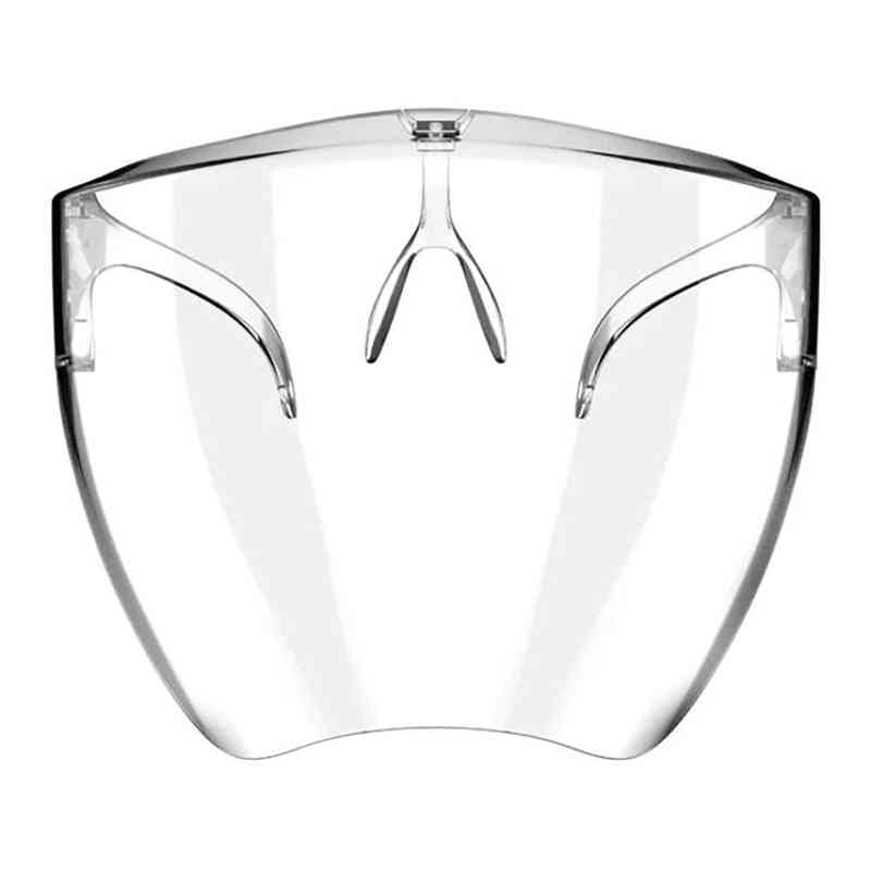 Hordozható és könnyű, teljes arcvédő pajzs / védőszemüveg