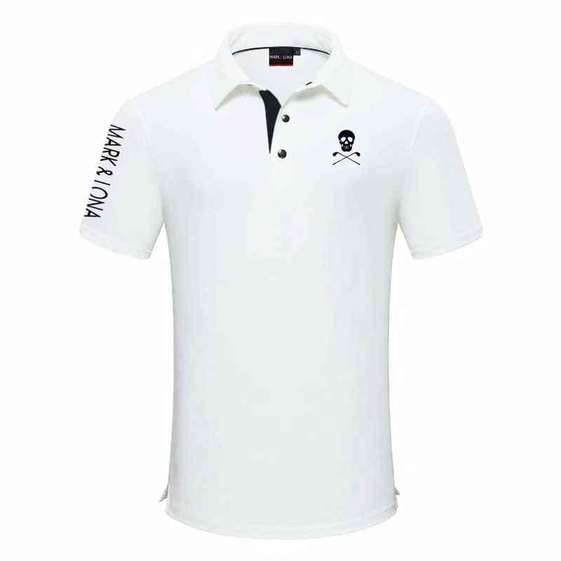 Short Sleeve Golf T-shirt, Summer Men Clothes