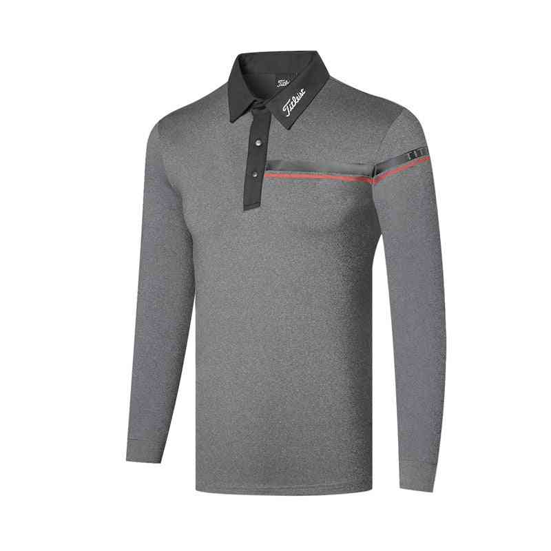 Men's Golf Long Sleeve Shirts, Autumn And Winter Clothes
