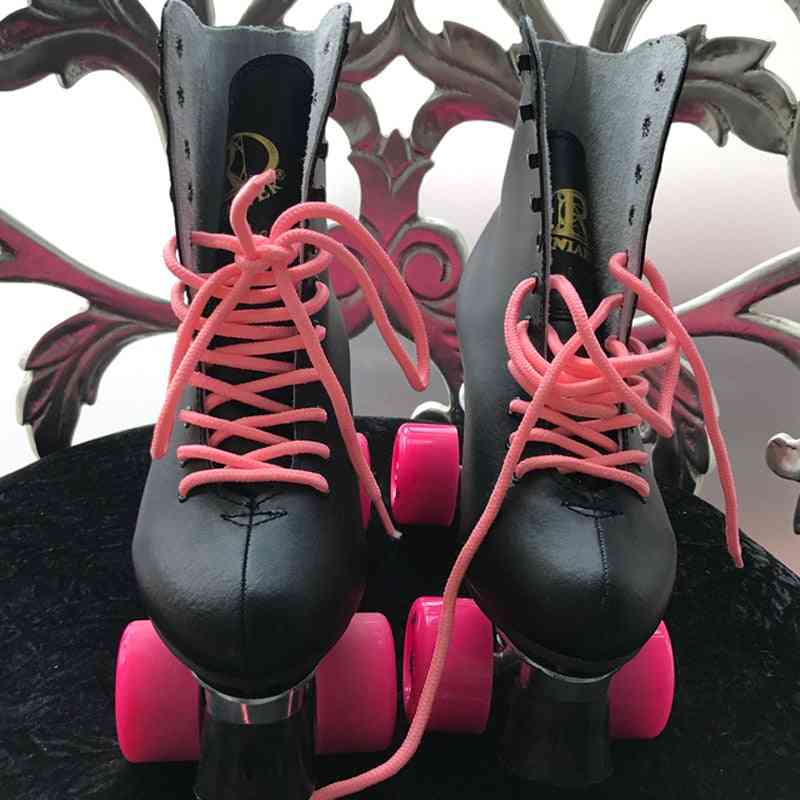 Waterproof And Lace Up, Double Row Roller Skates