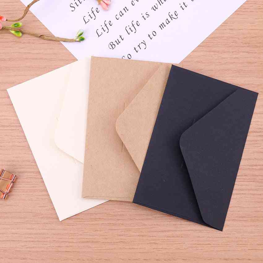 Blank Mini Paper, Window Envelopes For Wedding Invitation, Envelope