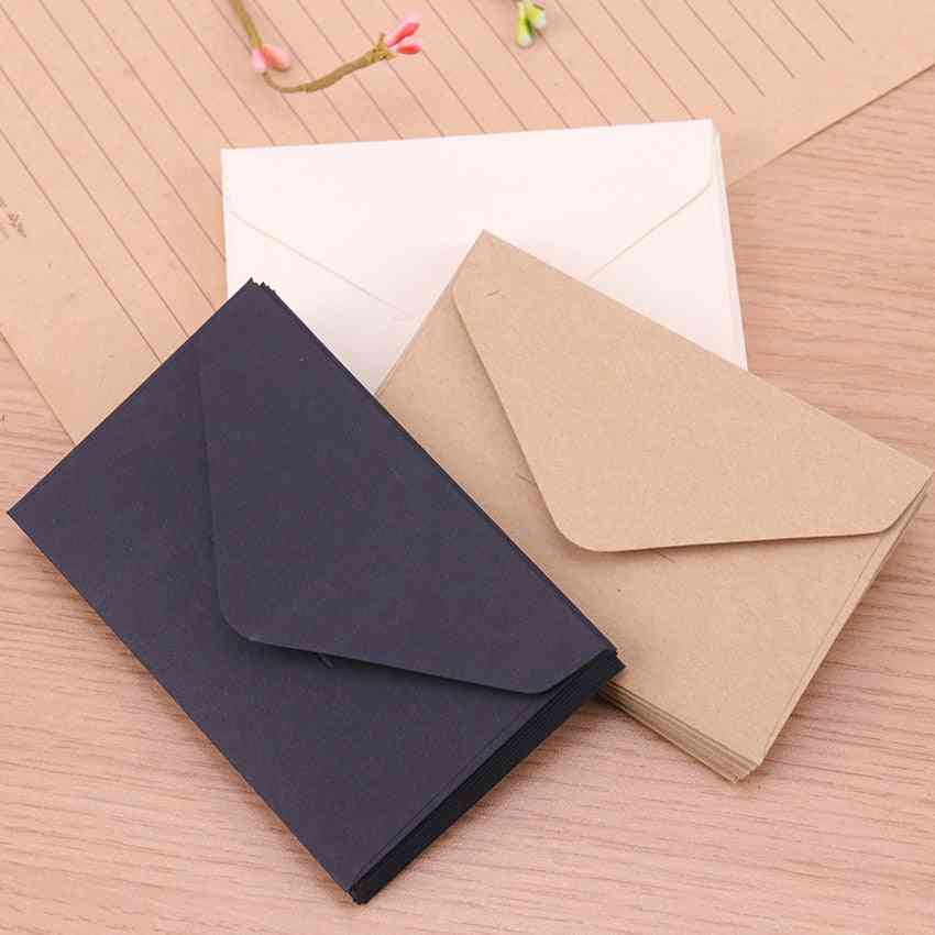 Blanco minipapier, vensterenveloppen voor huwelijksuitnodiging, envelopgift