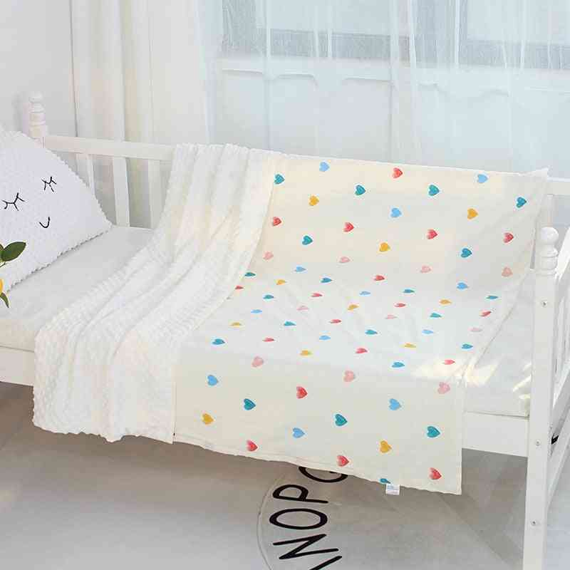 Fabric Baby Minky Cloth / Blanket, Quilty Cover Comfort Bedding Duvet Case