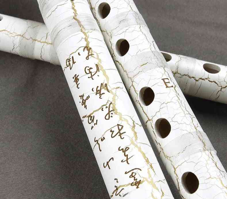 Flaut tradițional din bambus realizat manual din două secțiuni pentru începători