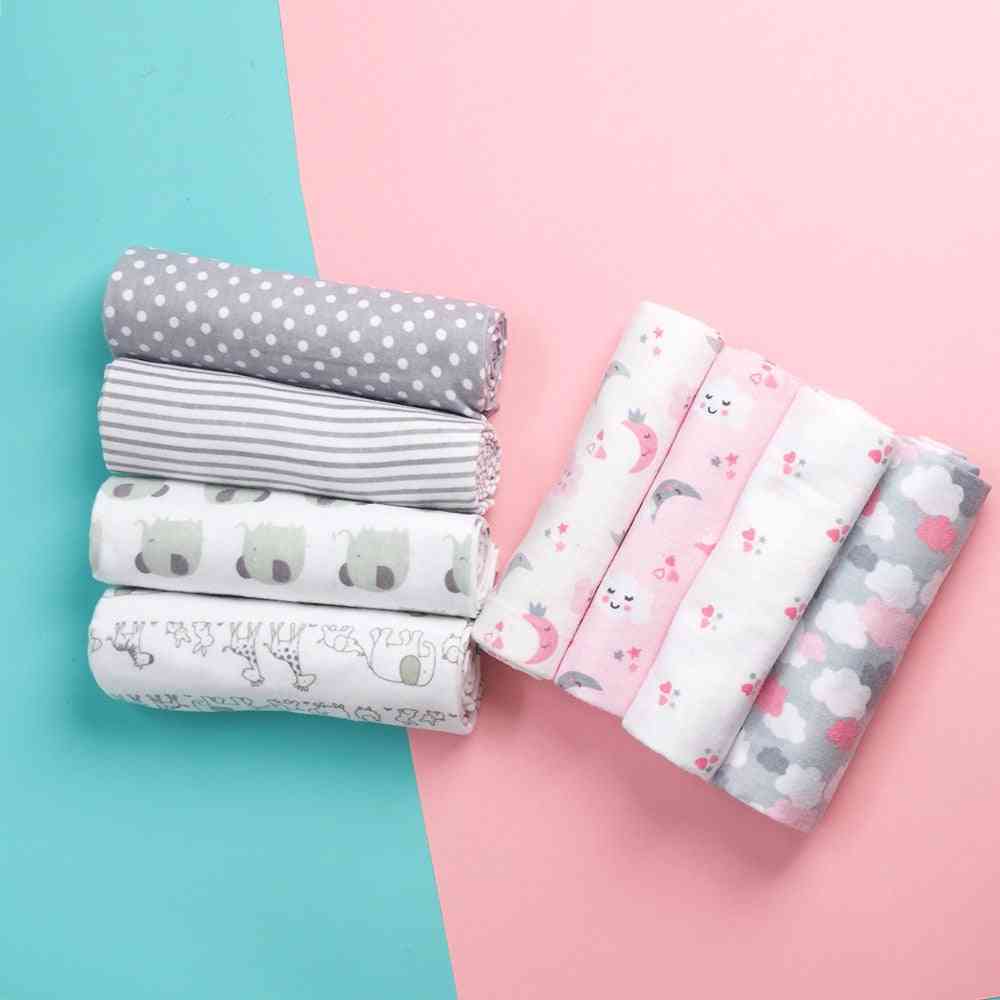 Flannel Receiving Baby Blanket/soft Baby Muslin Diapers