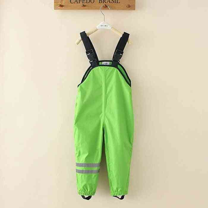 Baby Outdoor Rain Pants, Waterproof Overalls High Quality Windproof Trousers