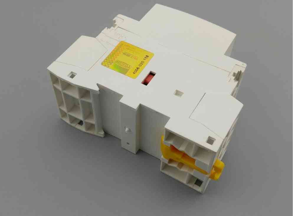 40a 220V / 230V / 400V 50 / 60Hz DIN modulárny stýkač pre domácnosť AC modulárny stýkač 2č