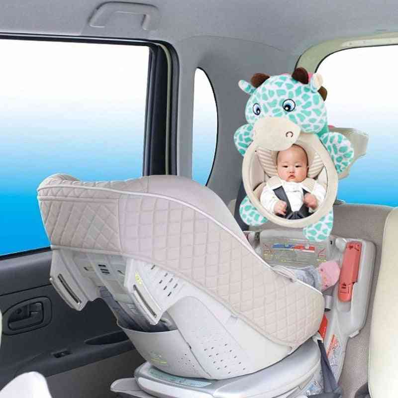 Espelhos retrovisores do bebê, banco traseiro de segurança do carro, espelho de visualização fácil para crianças