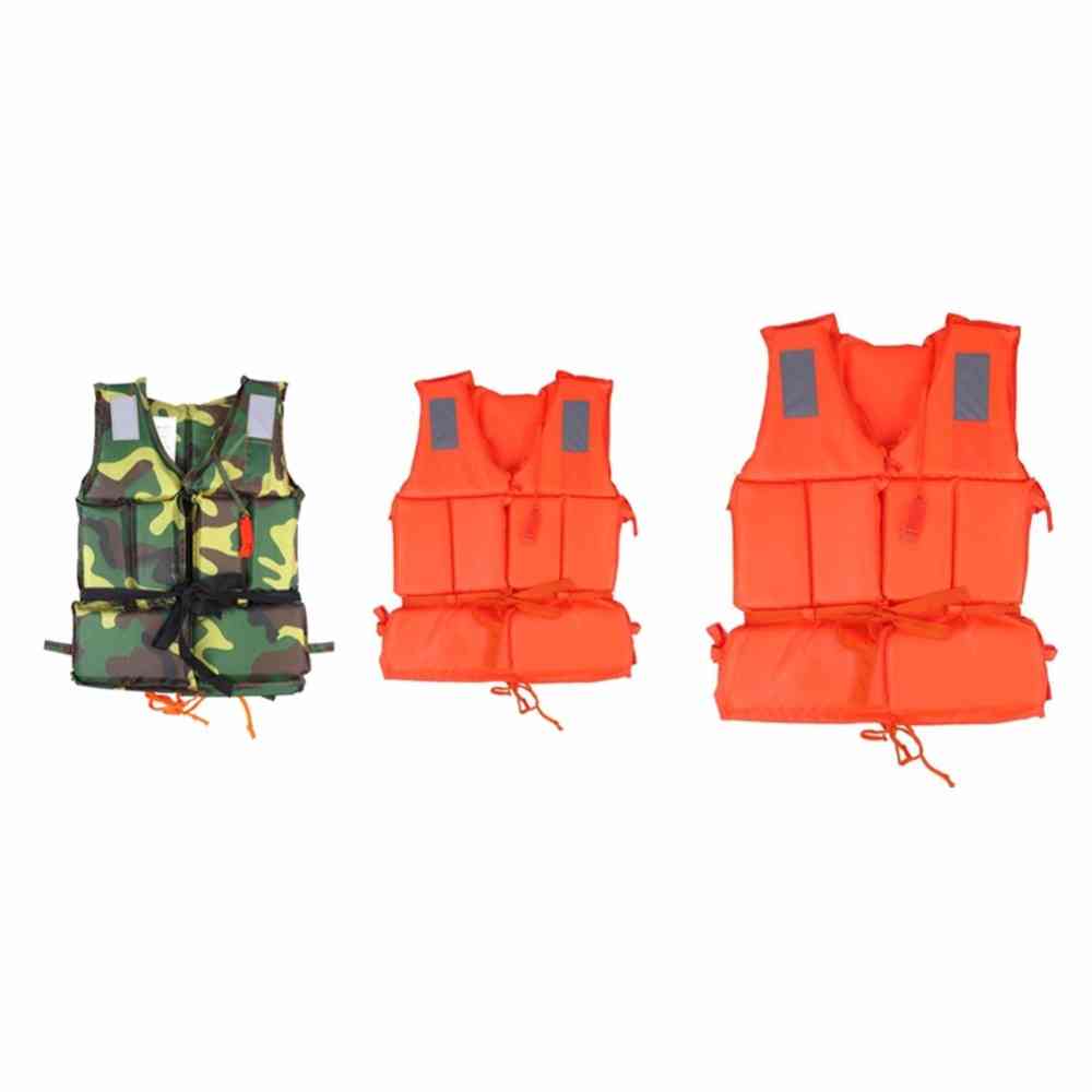 Child Adult Swimming Life Vest Boat Beach Safety Emergency Jacket