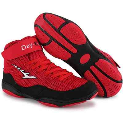 Boxing Wrestling, Fighting & Weightlift Shoes, Soft Wearable Training Boots